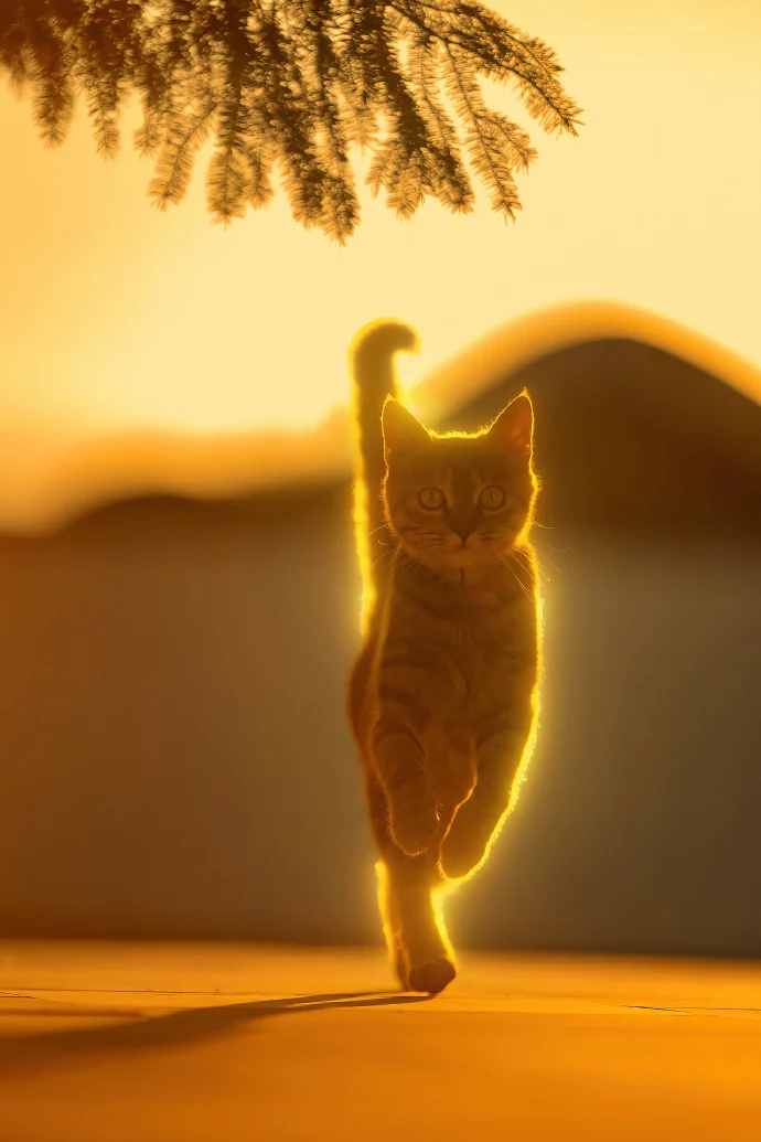 闪闪发光的猫猫